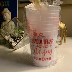 Stars and Stripes Cocktail Party Cups